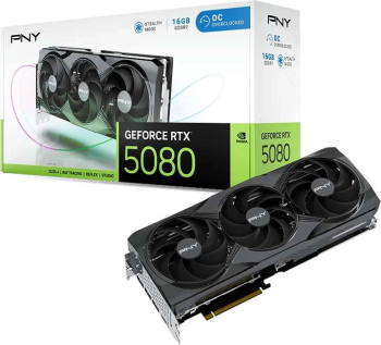 Placa video PNY RTX 5080 OC 16GB GDDR7 256bit 3x