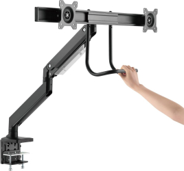 Suport monitor, Gembird, 17 - 32", Negru