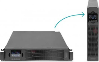UPS 2000VA 2000W Digitus Double-conversion DN-170095 Online Rack 19" LCD 4x12V/9Ah, 8xC13 USB RS232 RJ45