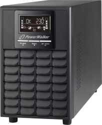 UPS 1000VA 1000W PowerWalker Double-conversion On-Line 1/1 Phase PF1 4x IEC C13 USB/RS-232 EPO LCD