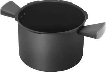 Vas de gătit Tefal XA605011, 6L, compatibil cu multicookerul Tefal Cook4me, seria CY85xx, înveliș antiaderent, negru