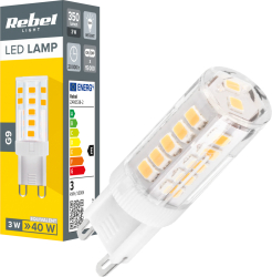Bec LED Rebel G9 3W 350lm 4000K 16x49mm