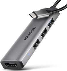 Hub USB Axagon HMC-H3A, USB-C, USB-A, HDMI