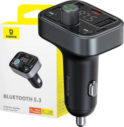 Modulator FM Baseus S-09 Pro, Bluetooth, negru