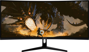 curbat Arozzi 34" 165Hz VA Nova 3440x1440 negru - imagine 1