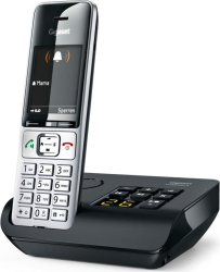 Telefon DECT fără fir Gigaset COMFORT 500A SMS Hands Free Argintiu/Negru
