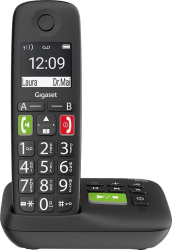 Telefon fix DECT fără fir Gigaset E290 A Caller ID, Negru