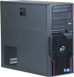Unitate PC Workstation Refurbished Fujitsu Celsius W510 Tower Xeon E3-1270 32 GB RAM 256 GB SSD + 1 TB HDD Nvidia Quadro 2000 DVD/RW