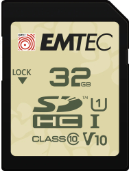 Card memorie Emtec Outdoor 32GB SDHC UHS-I U1 V10 Clasa 10 V10