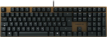 Tastatura Gaming Cherry KC 200 MX MX2A Brown Switch [DE] Black/Bronze Mecanica