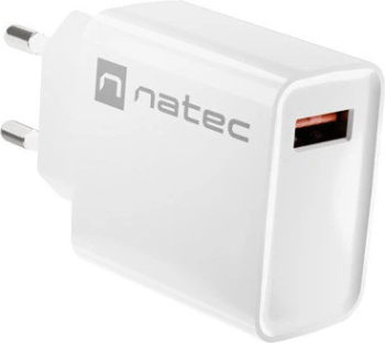 Incarcator universal Natec Ribera NUC-2057 18W alb 83x27x43mm