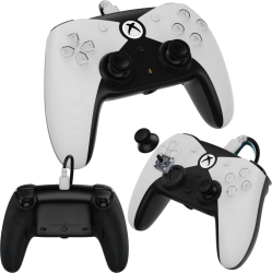 Controler cu fir Hyperkin Competitor alb butoane programabile compatibil Xbox Series X/S, Xbox One, PC PMCI1MD0SPIM