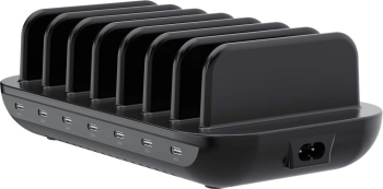 Statie încărcare Conceptronic OZUL07B 160W 7-porturi USB PD 5V-20V negru