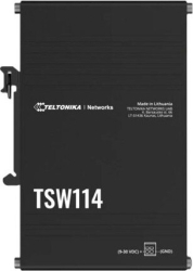 Switch fără management Teltonika TSW114 5 porturi negru