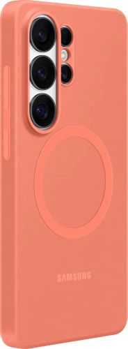 Husa telefon SAMSUNG Silicon Magnetic pentru Galaxy S26 Ultra EF-ES948COEGWW Coral Red