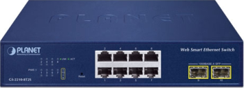 Switch Planet GS-2210-8T2S 8 porturi