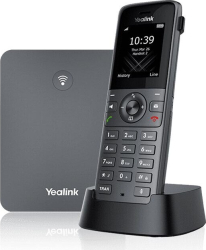Telefon DECT Yealink W73P VoIP scalabil wireless negru