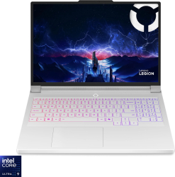Laptop Gaming Lenovo Legion Pro 7 16IAX10H cu procesor Intel Core™ Ultra 9 290HX Plus pana la 5.5GHz, 16" WQXGA, OLED, 240Hz, 32GB DDR5, 1TB SSD, NVIDIA GeForce RTX™ 5080 16GB GDDR7, No OS, Glacier White, 3Y on-site Premium Care