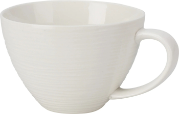 Cană Siaki Collection porțelan 11.5x8 cm 450 ml alb