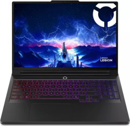 Laptop 16" Lenovo Legion Pro 7 Intel Ultra 9 275HX (36MB 5.4GHz) 64GB DDR5 1TB SSD RTX 5090 24GB 16IAX10H WQXGA OLED 240Hz G-Sync No OS Eclipse Black 3Yr Onsite Premium Care