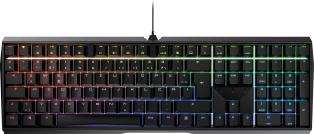 Tastatura Mecanica Gaming Chery, Cherry MX RED Silent Switches, USB 1.8 m, Negru