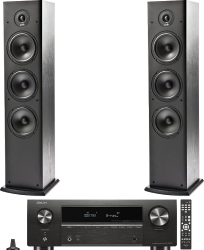 Sistem Stereo Premium Denon AVR-X580BT + Boxe Polk Audio T50