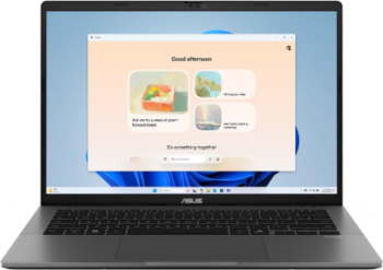 Laptop 14" Asus Vivobook S14 AMD Ryzen AI 7 445 (14MB 4.6GHz) 16GB DDR5 1TB SSD Radeon 840M No OS Matte Gray