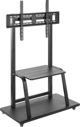 Suport TV, Gembird, Mobil pe roți, 37"-100", 800x600 mm, Negru