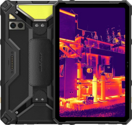 Ulefone Armor Pad 4 Ultra Thermal, Black, 5G, 10.36'' FHD+, Android 14, 16GB RAM (8GB + 8GB extensibili), 256GB ROM, 50MP, 11800mAh - imagine 1