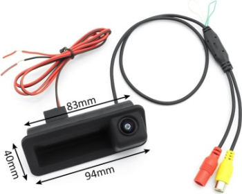 Camera marșarier HD cu StarLight Night Vision pentru Ford Mondeo MK4 Focus MK2 Fiesta Smax Fusion pe mânerul de la hayon