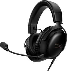 Casti gaming HyperX Cloud III Black DTS Headphone X Spatial Audio
