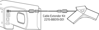 Poly Studio X50/X52/X70/USB Expansion Microphone Cable Extender Pack