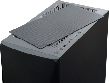 Carcasa Spacer THUNDER, Mid-Tower, fără sursa, ATX, Black