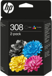 Pack Cartuse Cerneala HP 308 Black/Color 6L6S6UE