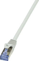 Cablu S/FTP Logilink Cat7, LSZH, cupru, 600MHz, mufe RJ45 Cat6a, 3 m, gri, AWG26, dublu ecranat CQ4062S