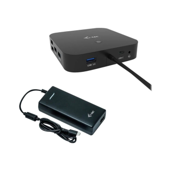 Statie de andocare și replicator de porturi, I-tec, USB 3.2, Negru