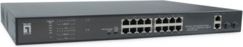 Switch Level One FGP-2031, 16 porturi, PoE