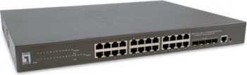 Switch Level One GTP-2871, 24 porturi, PoE