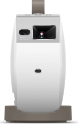 Videoproiector portabil BenQ GV32, DLP, 1080p 1920x1080, 500 ANSI lumeni, Difuzoare 2x4W, Wi-Fi, Bluetooth, Google TV Android Alb