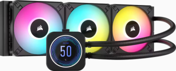 Cooler Procesor CORSAIR iCUE H150i ELITE LCD XT NEGRU