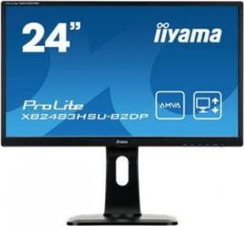 Monitor Refurbished LED Iiyama ProLite XB2483HSU-B2DP 24 inch Rezoluție Full HD Stare Corectă