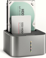 ADSA-DC, DUAL DOCK HDD/SSD, 5 Gbit/s