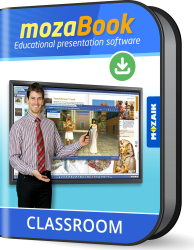 Software de prezentare educational, Mozaik, mozaBook Classroom, pentru profesori, versiune română PMCI1PT0NNIY
