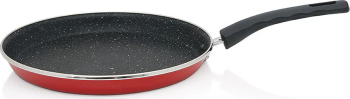 Tigaie clătite 1l Granit Induction roșu Metalac email/25cm/1l