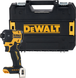 Mașina de insurubat cu sistem hidraulic pe acumulator DeWALT DCF870NT, 18V XR, motor fără perii, 1/4 inch, iluminare LED, cuplu 50 Nm