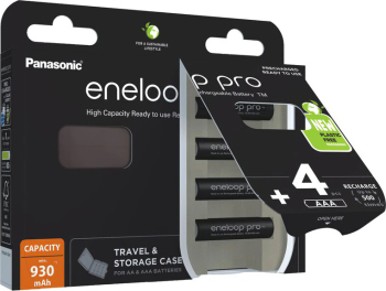 Acumulatori Eneloop Pro LR03/AAA,930mAh, 4 buc + cutie