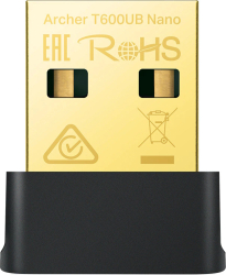 Adaptor Wireless și Bluetooth TP-Link Archer T600UB Nano, AC600, Dual-Band Wi-Fi , bluetooth 4.2