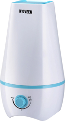 Umidificator de aer, Noveen, Ultrasunete, Funcție aromaterapie, 2.2 L, Alb/Albastru