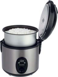 Aparat de gătit orez Solis Rice Cooker Compact capacitate 0.8 litri funcție de păstrare la cald oprire automata pentru toate tipurile de
