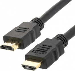 Cablu HDMI tata - HDMI tata, High Speed, 5M, 4K @ 60Hz, Techly, Negru, ICOC HDMI-4-050NE